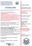 Ay-koulut jatkuu taas huhtikuussa! Lauantaina 18.4.2026 klo 11-14 Metallikellarilla aiheena tasa-arvo ja yhdenvertaisuus