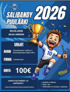 Kerätkää työpaikoilta tai kaveripiiristä joukkue tai useampi ja lähtekää salibandy-puulaakiin!